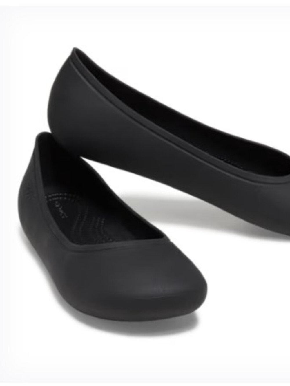 Crocs Classic Black "Brooklyn" Ballet Flats Comfortable Summer Feminine (US 10)